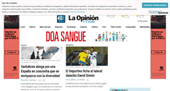 Desktop Screenshot of laopinioncoruna.es